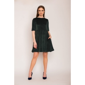 Velour flared dress Estelle by Swing