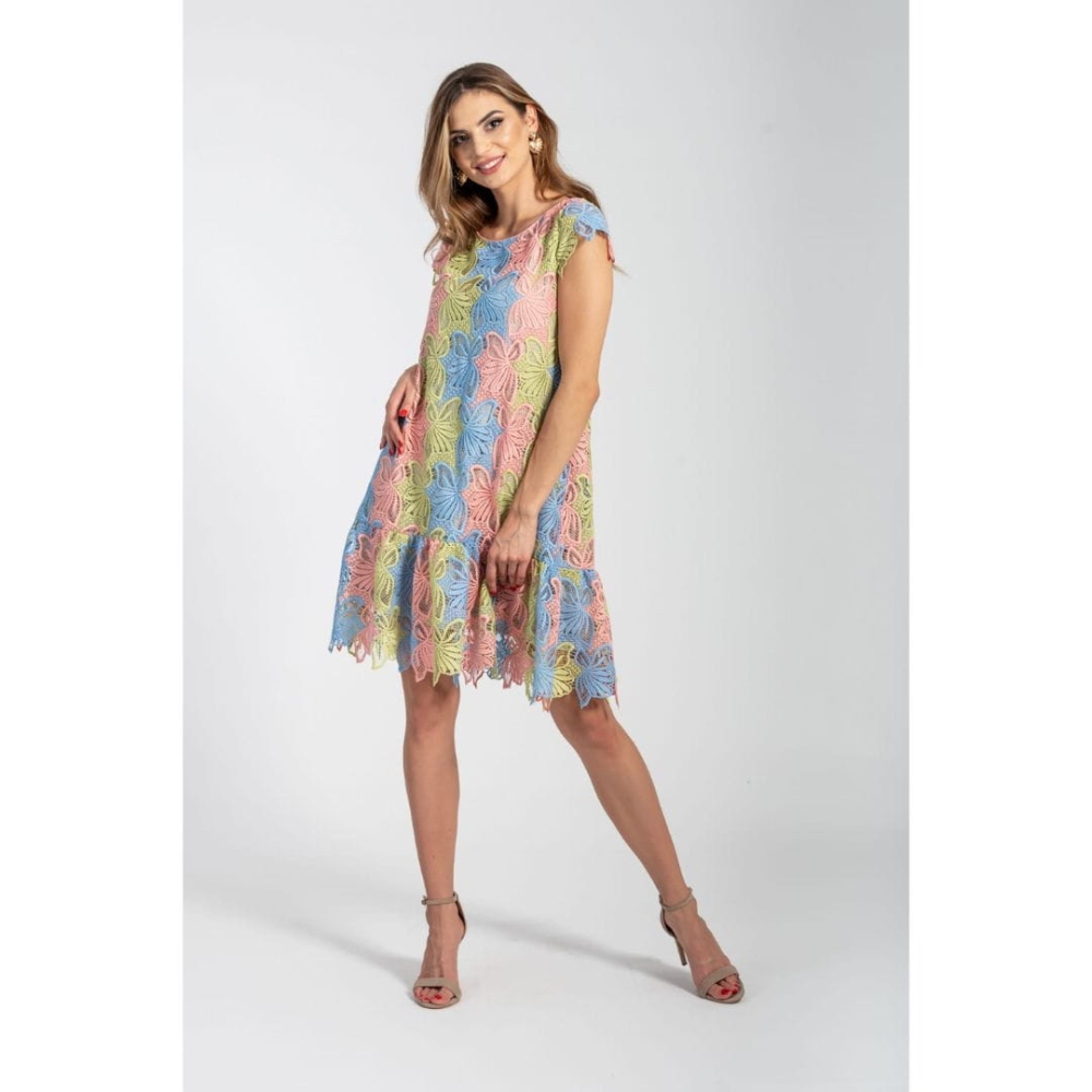 Koronkowa sukienka o luźnym kroju Pucci by Swing