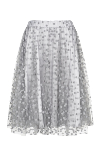 Grey spotted tulle skirt Nancy by Swing