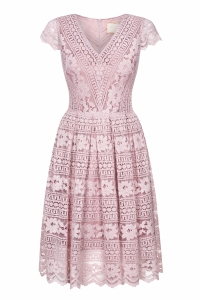 Black lace midi dress Sofia by Swing (1) (1)