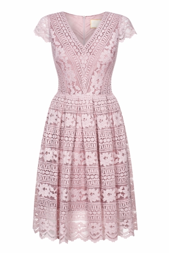 Black lace midi dress Sofia by Swing (1) (1)