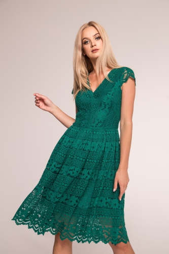 Black lace midi dress Sofia by Swing (1) (1) (1)