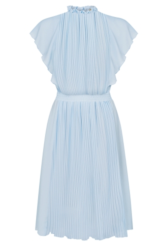 Baby blue pleated dress Harmony by Swing