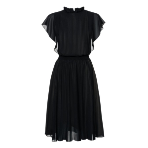 Black pleated dress Harmony by Swing