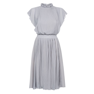 Grey pleated dress Harmony by  Swing