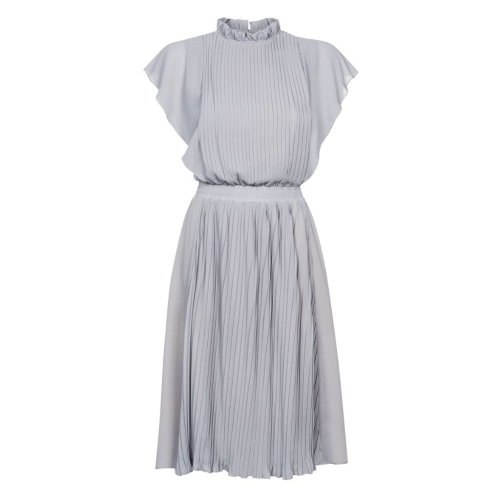 Grey pleated dress Harmony by  Swing