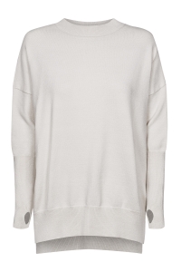 Cream extended sweater Mono