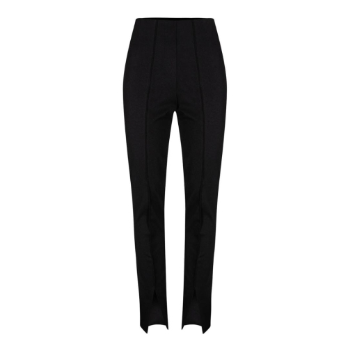 Black trousers with front slit Taylor by Swing