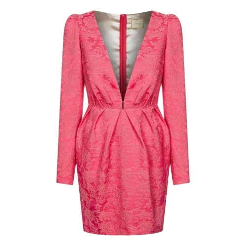 Jacquard dress with deep neckline Rosa by Swing SS21