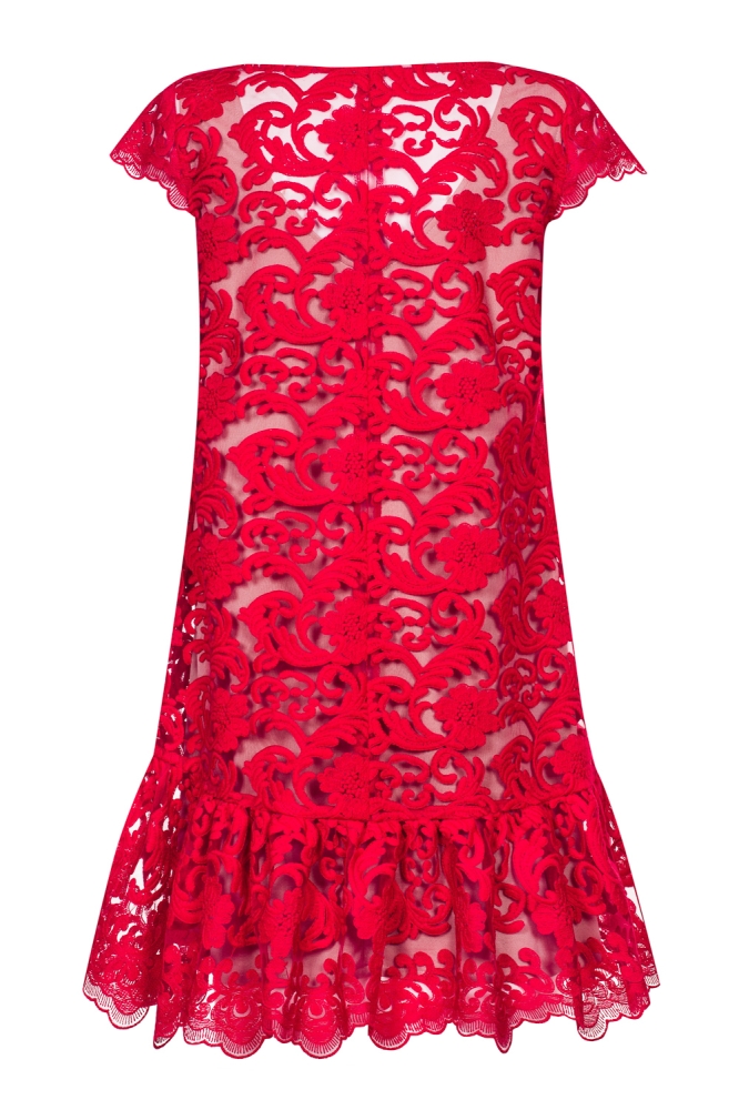 Czerwona koronkowa sukienka PUCCI by Swing