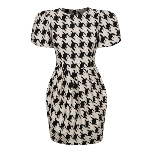 Tweed peplum mini dress Izabella by Swing