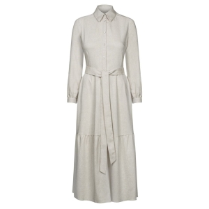 Beige long sleeve emery dress Daisy Long by Swing