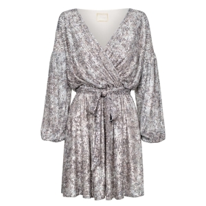 Sequin dress with deep kimono neckline Vivienne by Swing