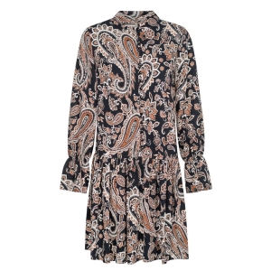 Patterned unzipped loose-fit dress Mirrage by Swing