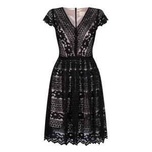 Black lace midi dress Sofia by Swing (1)