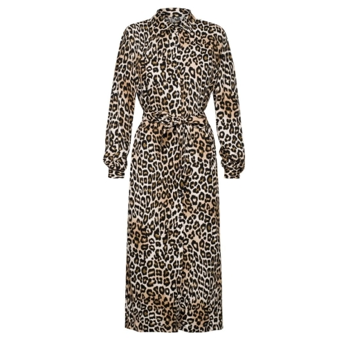 Viscose unbuttoned emery in animal print Sonia by Swing