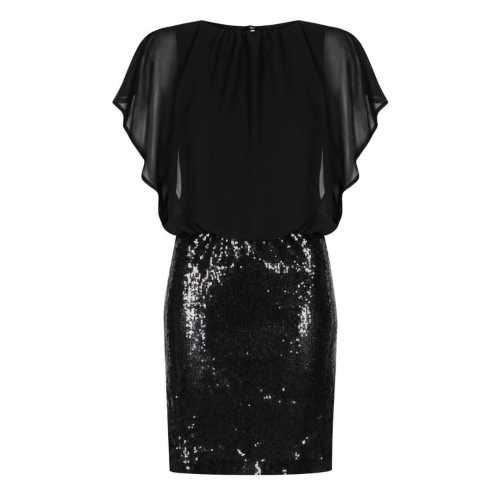 Black sequin dress with sparkle bottom Suzy by SWING
