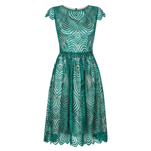 Green lace dress Madonna by Swing