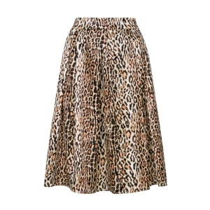 Leo by Swing flared skirt in animal print