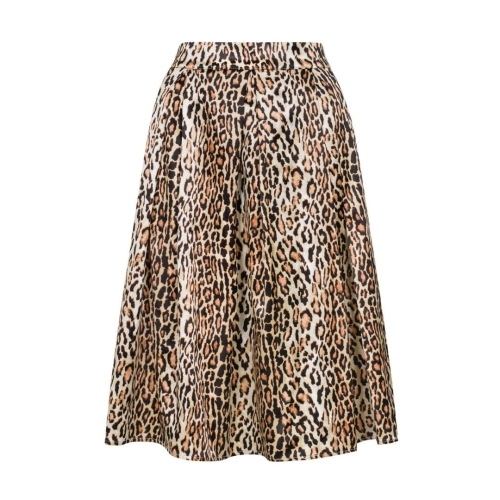 Leo by Swing flared skirt in animal print