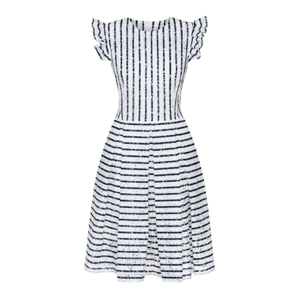 Koronkowa sukienka w paski Fifi by Swing