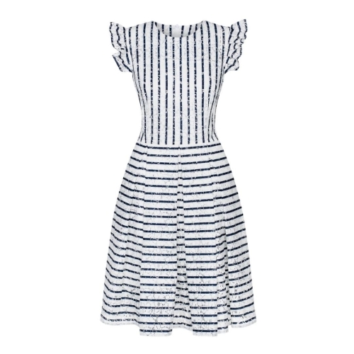Striped lace dress by Fifi by Swing