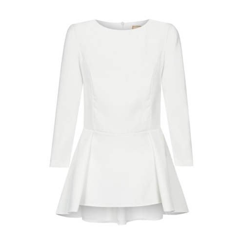 White blouse with basque Paola by Swing