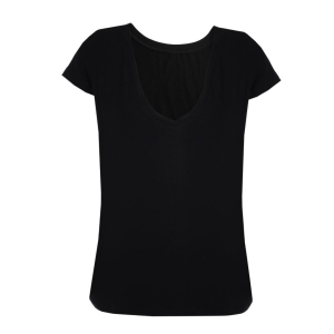 Black reversible T-shirt by Swing