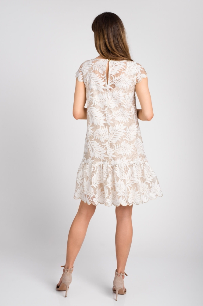 Urocza sukienka w liście Pucci by Swing