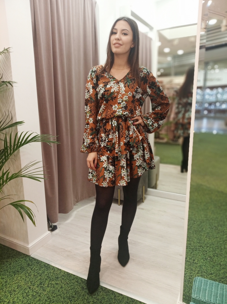 WZORZYSTA SUKIENKA BLAKE III SWING