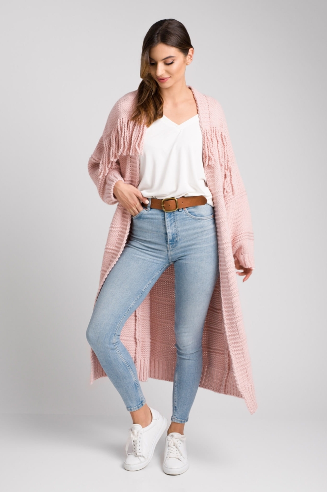 Rozowy-dlugi-sweter-kardigan-z-fredzlami-Bonny (1).jpg