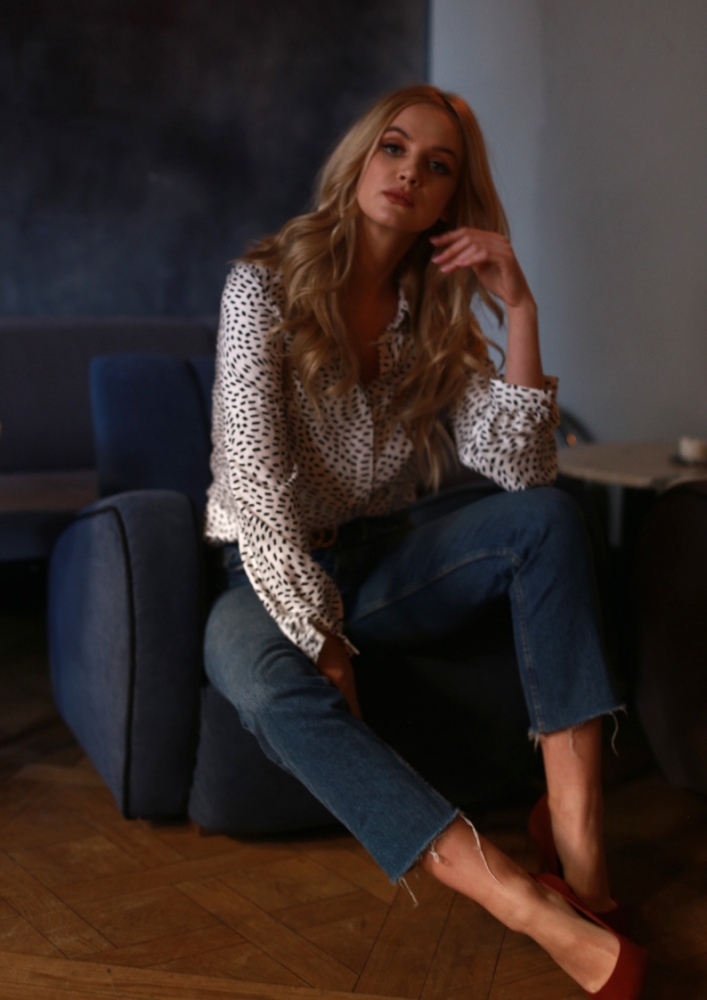 Biała koszula Amanda by Swing