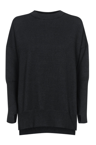 Black extended sweater Mono