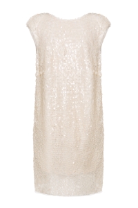 Sequin shiny dress CHAMPAIGNE Swing
