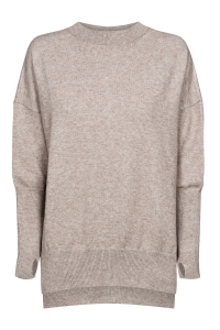 Beige extended sweater Mono