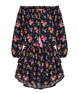 Dress with Spanish neckline Nancy Rose by Preska