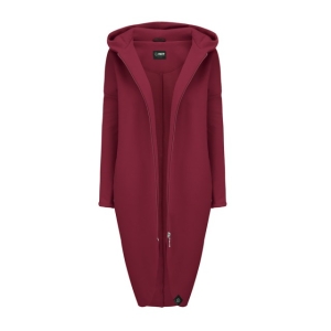 Maroon coatblouse by MKTP M—j Kraj Taki Pi«kny